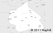 Silver Style Simple Map of Yuanping