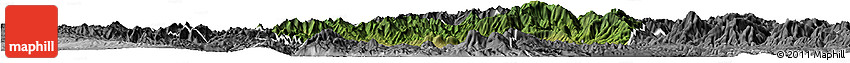 Satellite Horizon Map of Yuanqu, desaturated Satellite Horizon Map of Yuanqu, desaturated