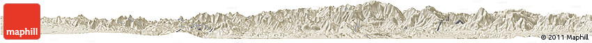 Shaded Relief Horizon Map of Yuanqu Shaded Relief Horizon Map of Yuanqu