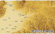 Physical 3D Map of Yuci