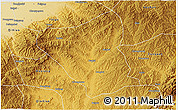 Physical 3D Map of Yushe