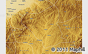 Physical Map of Yushe