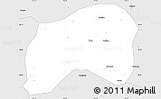 Silver Style Simple Map of Zhangzhi