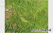 Satellite 3D Map of Aba