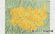 Savanna Style 3D Map of Aba