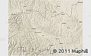 Shaded Relief 3D Map of Aba