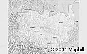 Silver Style 3D Map of Aba