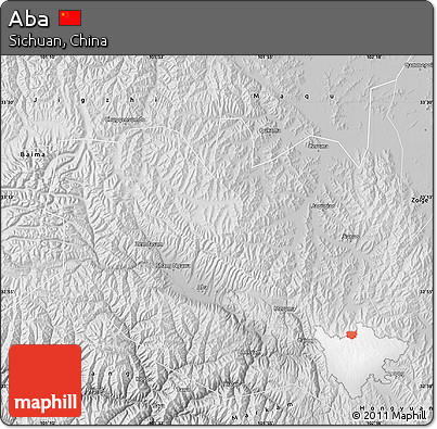 Physical Map of Aba