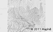 Physical Map of Aba, lighten
