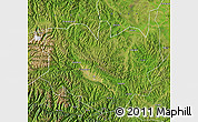 Satellite Map of Aba