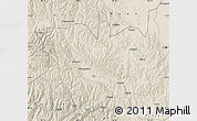 Shaded Relief Map of Aba