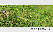 Satellite Panoramic Map of Aba