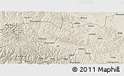 Shaded Relief Panoramic Map of Aba