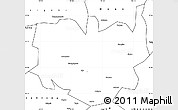 Blank Simple Map of Aba