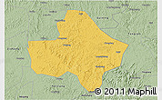 Savanna Style 3D Map of Anyue