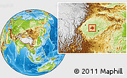 Physical Location Map of Anyue