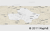 Classic Style Panoramic Map of Anyue