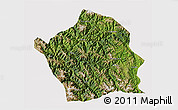 Satellite 3D Map of Baiyu, cropped outside
