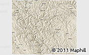 Shaded Relief 3D Map of Baiyu