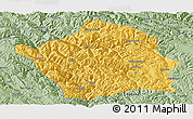 Savanna Style Panoramic Map of Baiyu