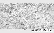 Silver Style Panoramic Map of Baiyu
