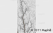 Physical 3D Map of Batang