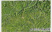Satellite 3D Map of Bazhong