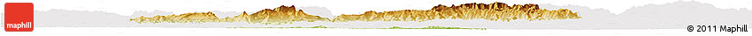 Physical Horizon Map of Bazhong, cropped outside Physical Horizon Map of Bazhong, cropped outside