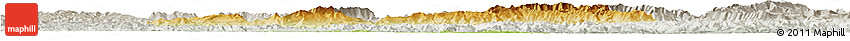 Physical Horizon Map of Bazhong, lighten, semi-desaturated Physical Horizon Map of Bazhong, lighten, semi-desaturated
