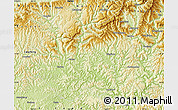 Physical Map of Bazhong