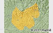 Savanna Style Map of Bazhong