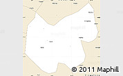 Classic Style Simple Map of Bazhong