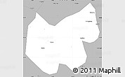 Gray Simple Map of Bazhong