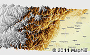 Physical 3D Map of Chongqing