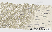 Shaded Relief 3D Map of Chongqing