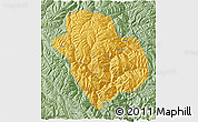 Savanna Style 3D Map of Danba