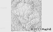 Silver Style 3D Map of Danba