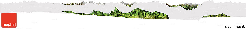 Satellite Horizon Map of Danba, cropped outside