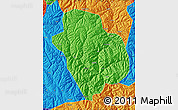 Political Map of Danba