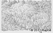 Silver Style Panoramic Map of Danba