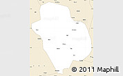 Classic Style Simple Map of Danba
