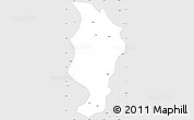 Silver Style Simple Map of Daocheng