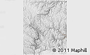 Physical 3D Map of Dawu, lighten