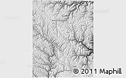 Physical 3D Map of Dawu, semi-desaturated