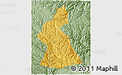 Savanna Style 3D Map of Dawu