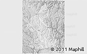 Silver Style 3D Map of Dawu