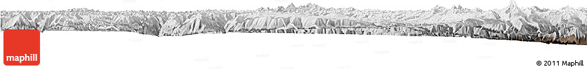 Physical Horizon Map of Dawu, semi-desaturated