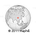 Outline Map of Dawu