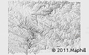 Physical Panoramic Map of Dawu, lighten