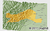 Savanna Style 3D Map of Dayi